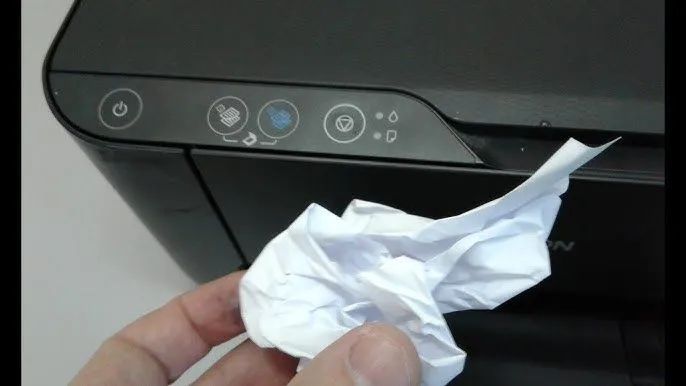 Papel preso impressora - Foto 2
