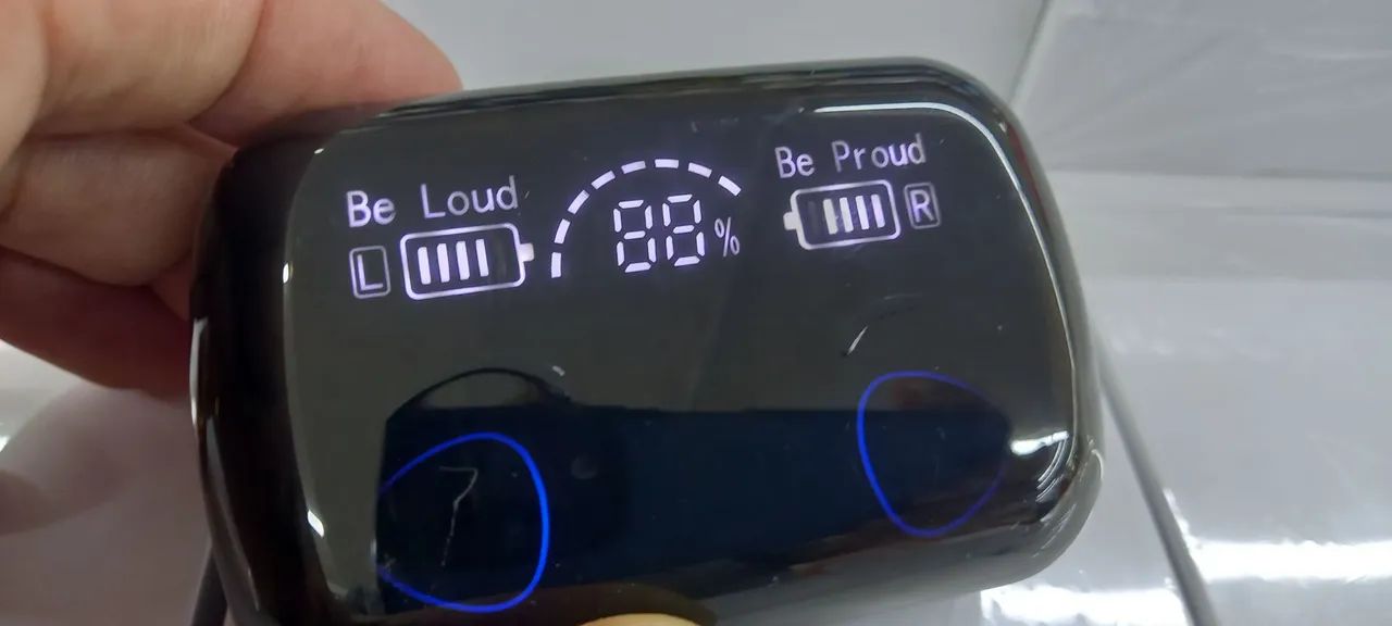 Fone de ouvido tws bluetooth digital  - Foto 2