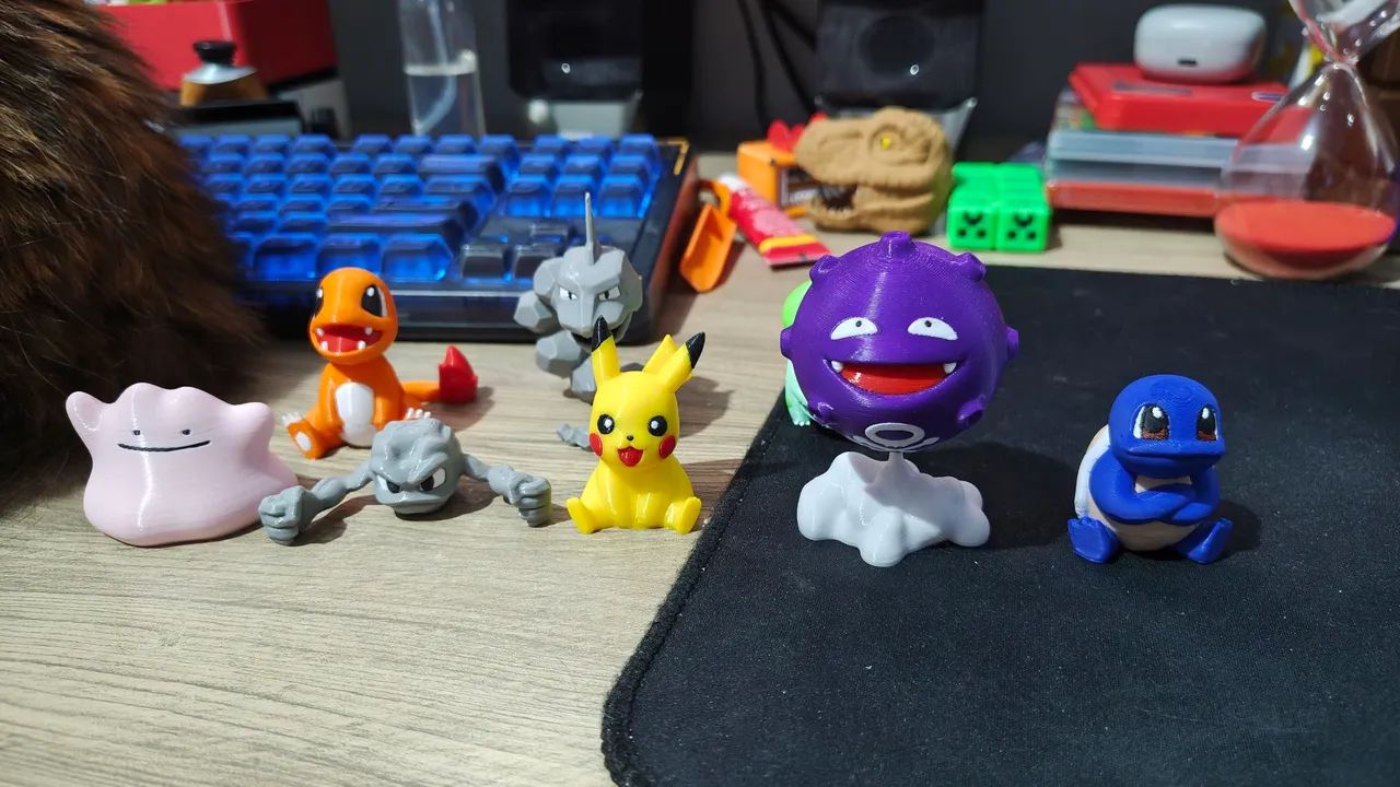 Conjunto Mini Pokémons Pokémon de 5cm - Foto 2