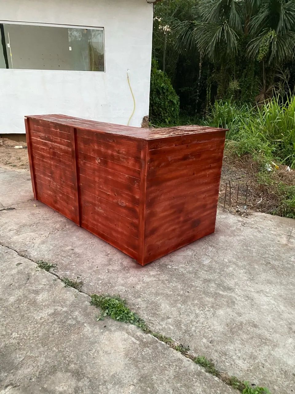 Confecção de balcão de palite do zero - Foto 5