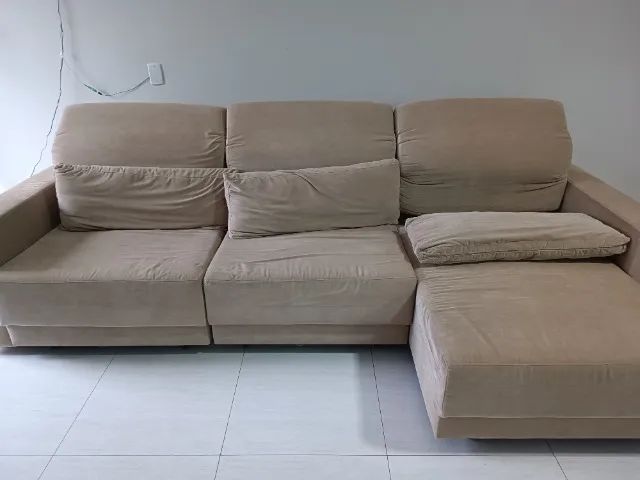 Sofá retrátil 3 lugares  - Foto 2