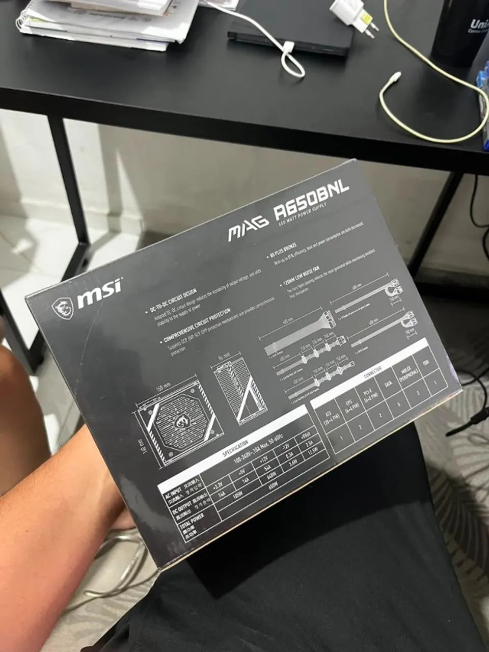 Fonte Msi Mag 650w - Foto 3
