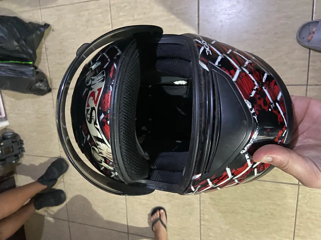 Capacete LS2 original seme novo  - Foto 3