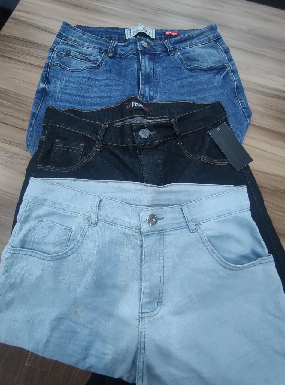 3 Calças Jeans masculina Tam 42  - Foto 2