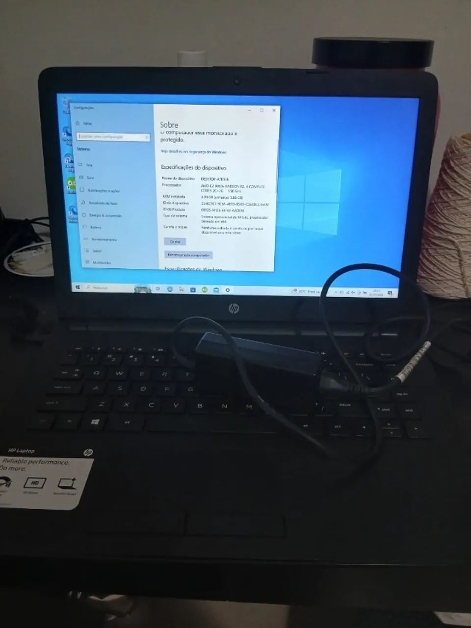 Notebook Windows 10 | AMD E2 | 4GB RAM | Ideal para Estudos - Foto 3