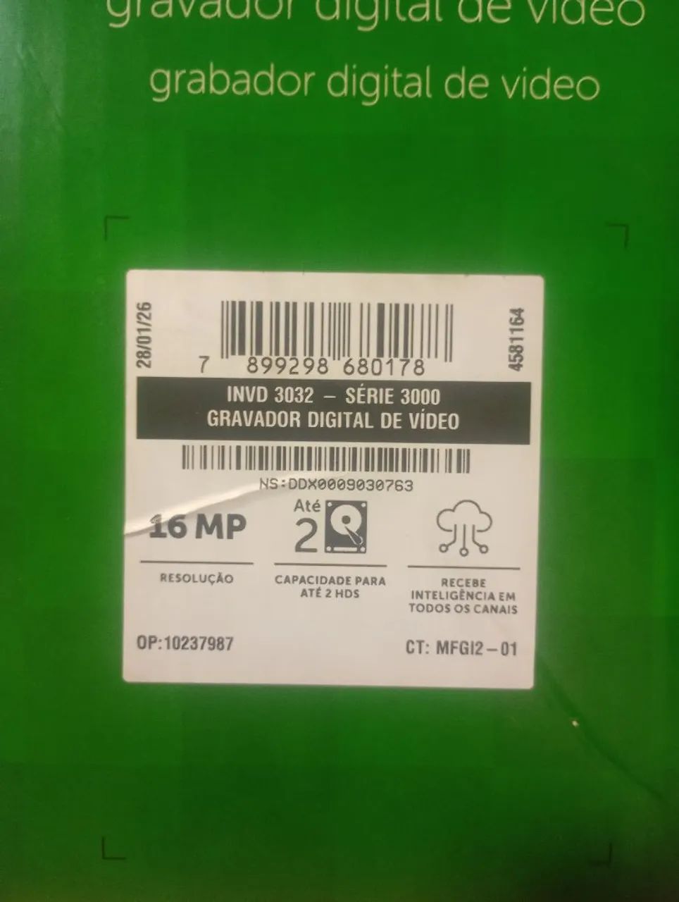 Nvr 32 canais Intelbras novo - Foto 4
