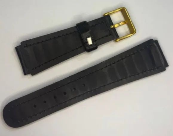 Nova! Pulseira em couro 20mm para relógio de pulso. - Foto 2