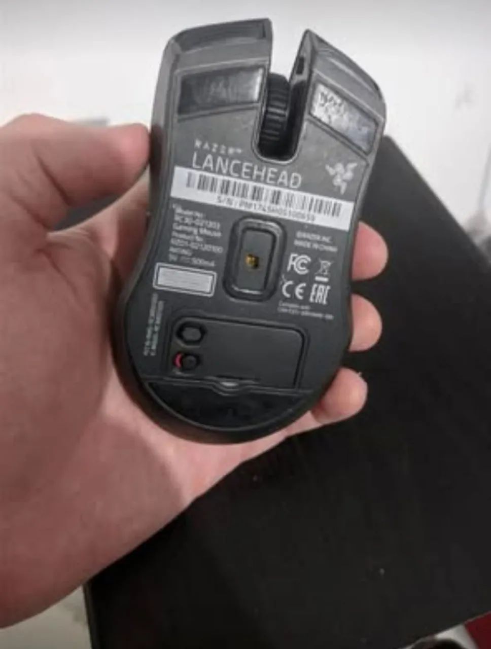 Mouse razer lancehead sem fio funcionando perfeitamente  - Foto 4