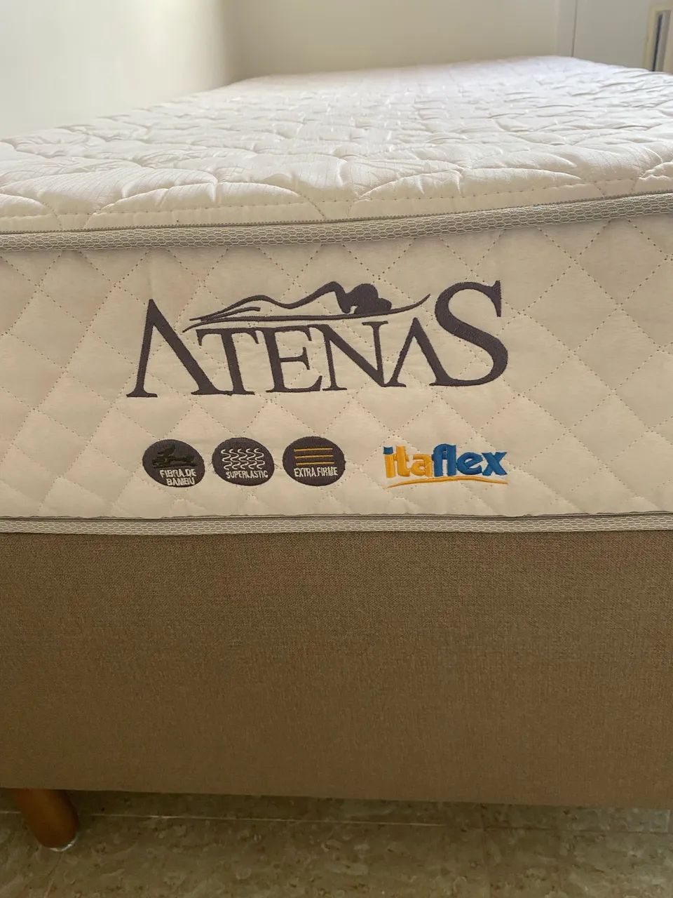 Vendo Bicama nova que vira de casal com colchões  - Foto 2