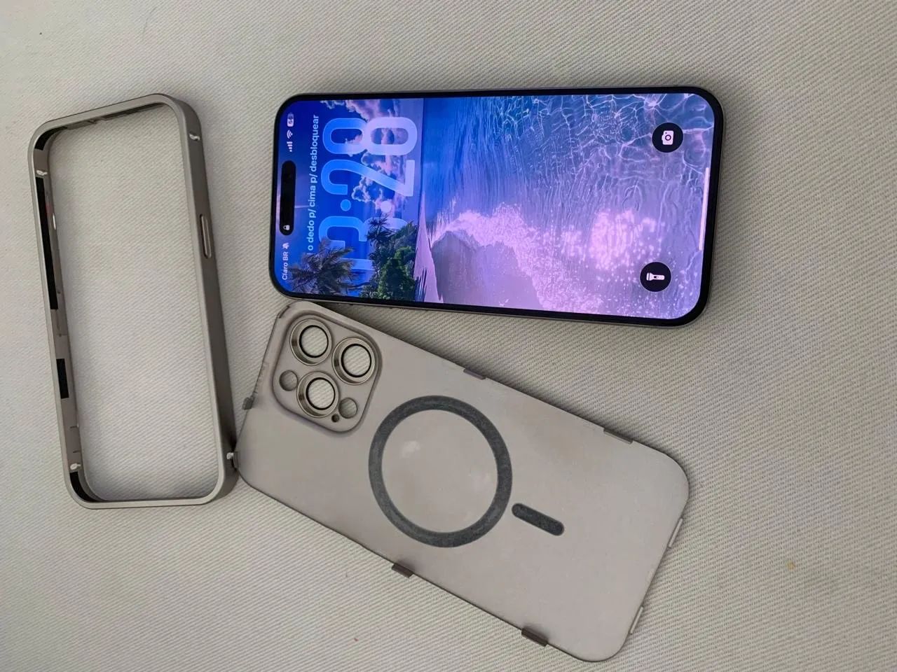 iPhone 15 Pro Max 256gb Cinza Tiranio - Celulares e Smartphones