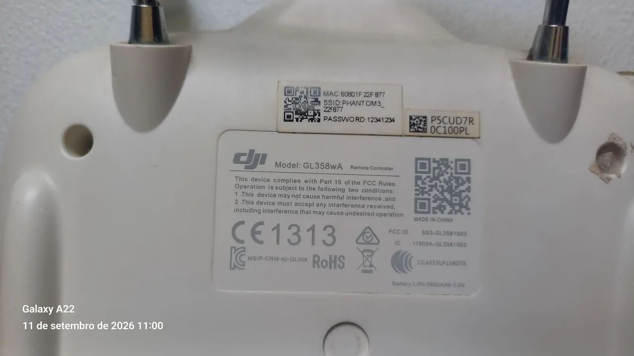 Drone UDJI PHANTOM 3 STANDARD - CONTROLE GL358WA - Foto 2