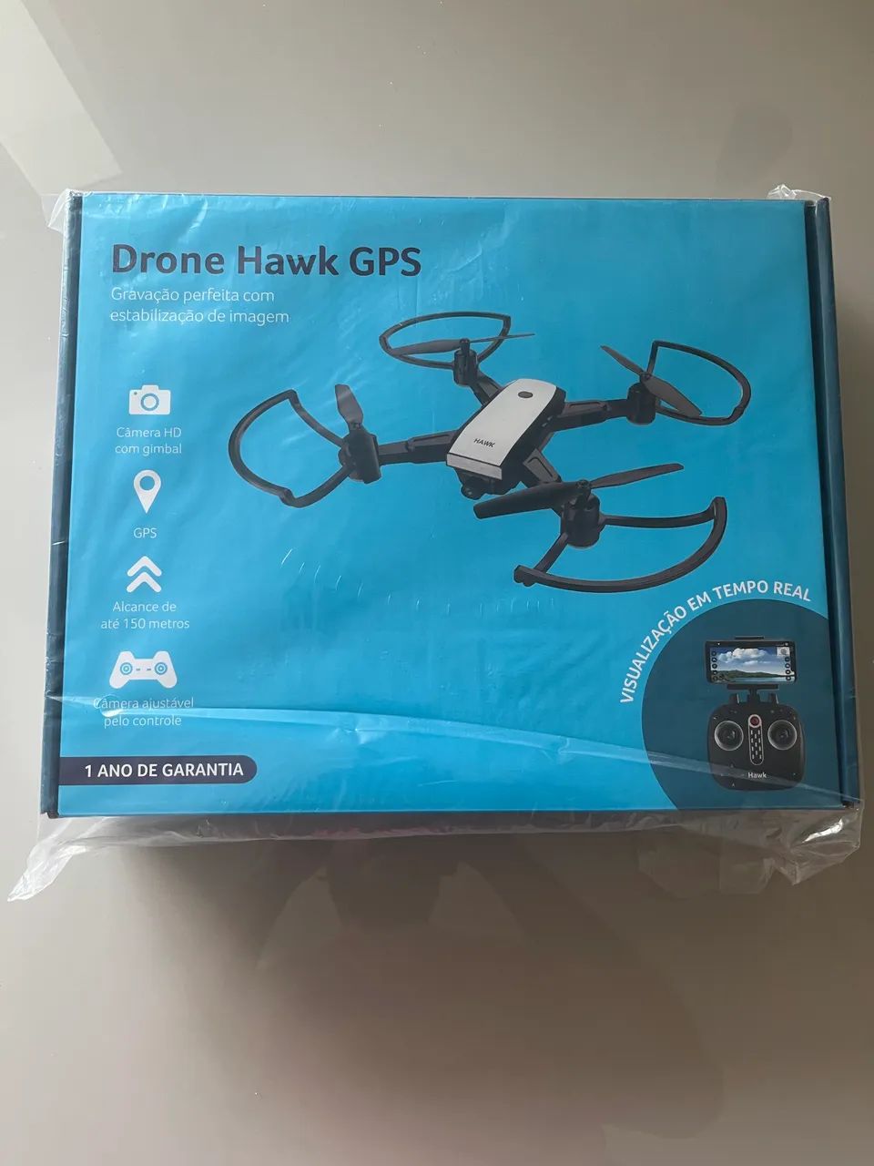 Drone Hawk GPS Multilaser - Nunca usado 