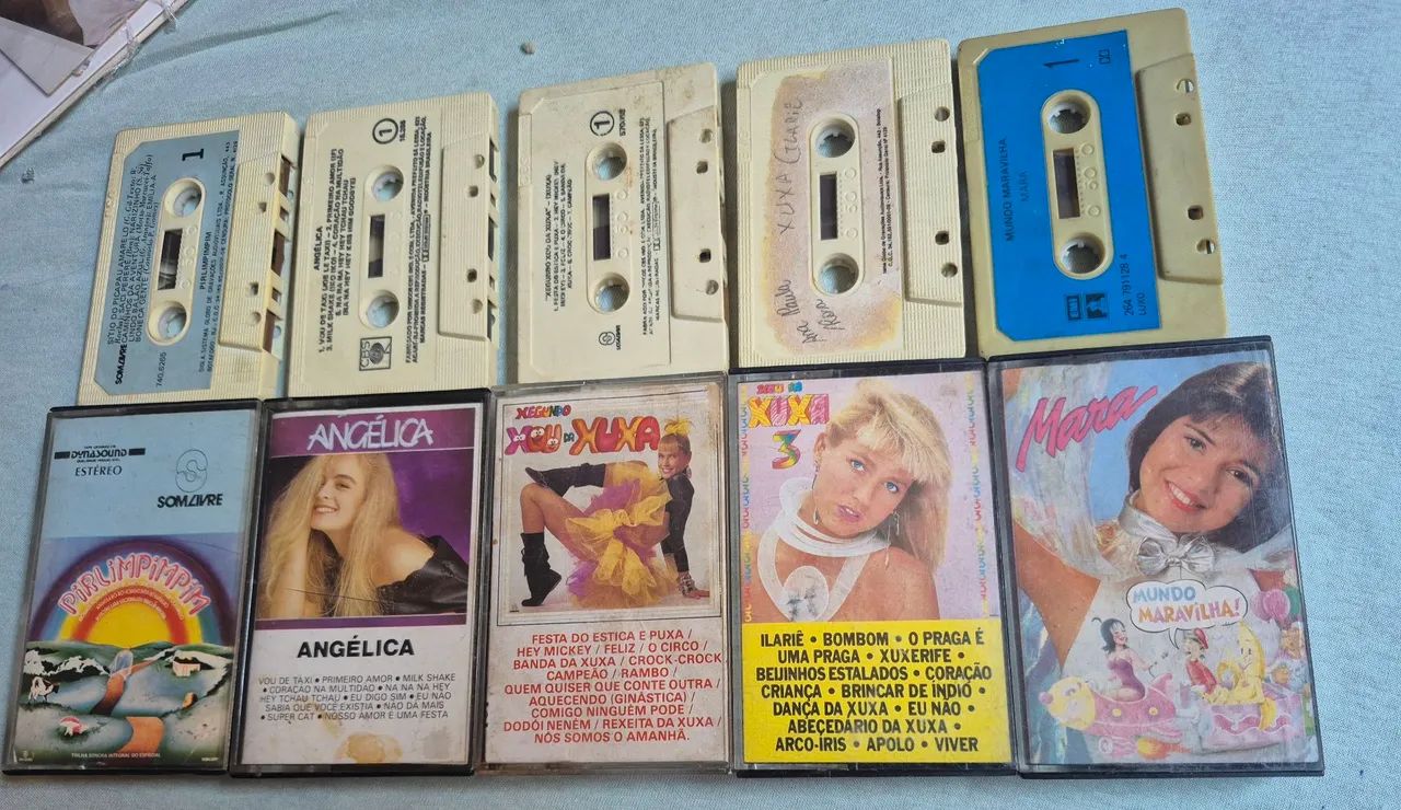 Fitas K7 Xuxa, Angélica, Sandy e junior, Mara etc - Foto 2