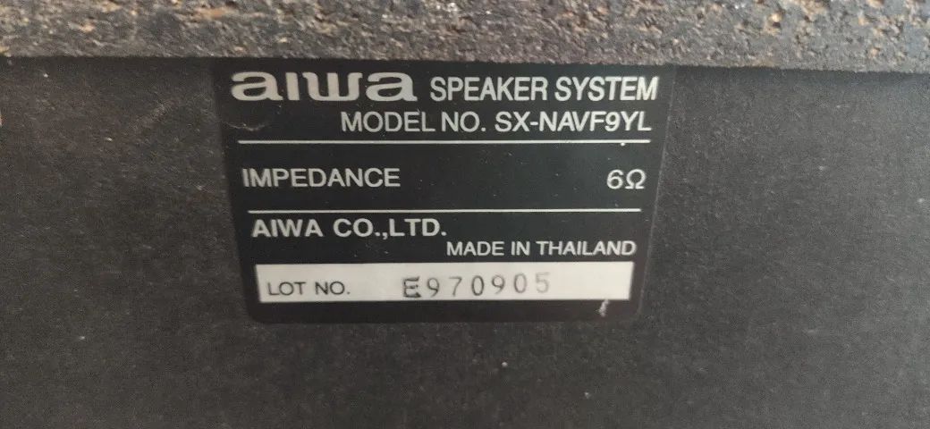 Caixas Aiwa Sx-navf9 - Foto 5