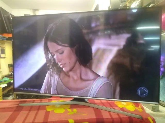 Smart TV Samsung de 48 polegadas (modelo UN48J6600AG) com defeito na tela  - Foto 3