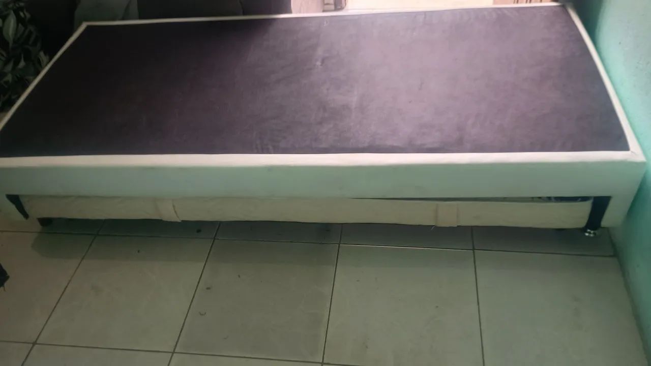 Base de cama de solteiro com auxiliar  - Foto 3