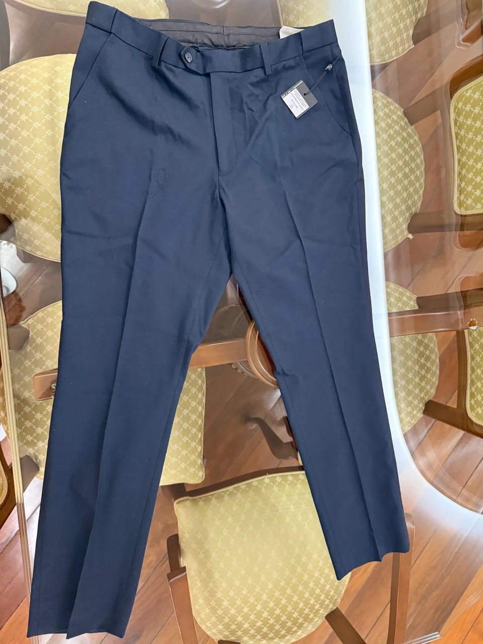 Calça de Alfaiataria Aramis. Original. Marinho. Nova