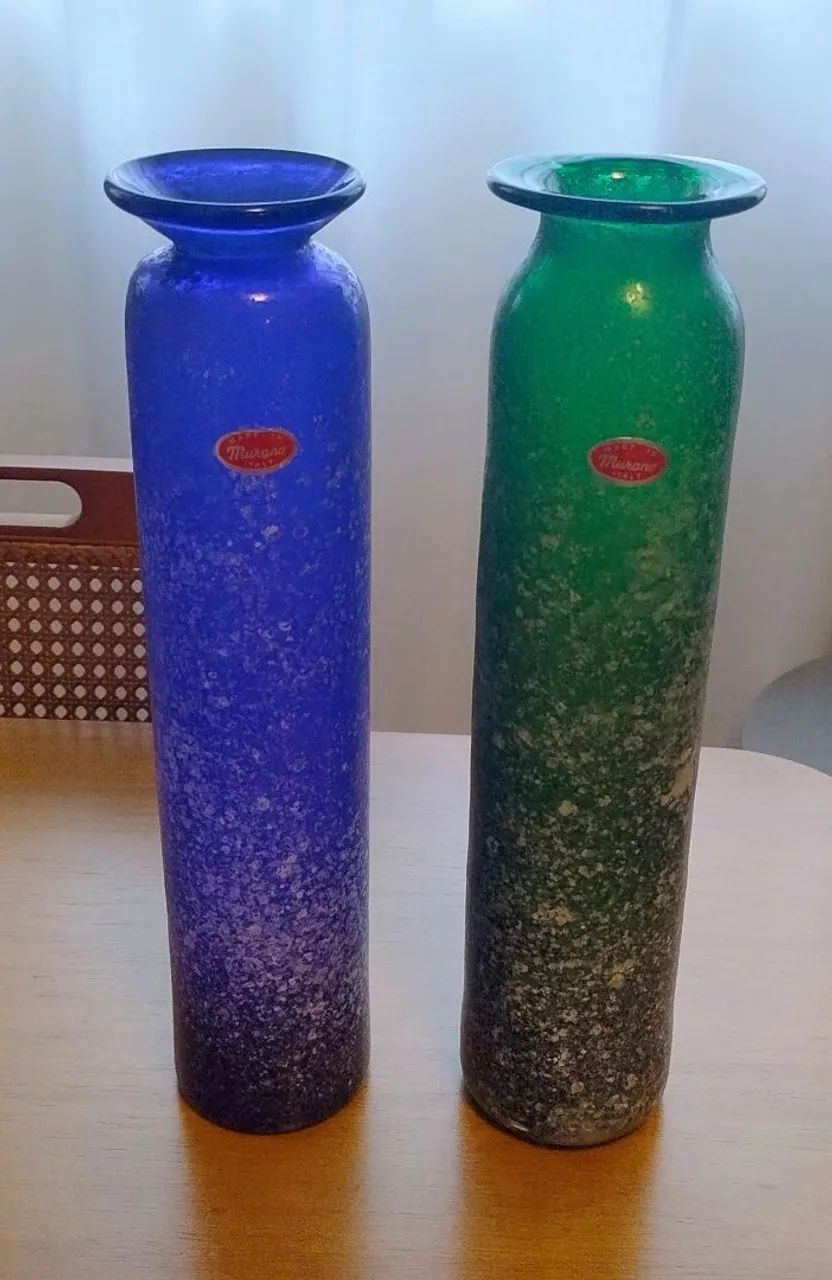 Par de vasos Murano - Foto 3