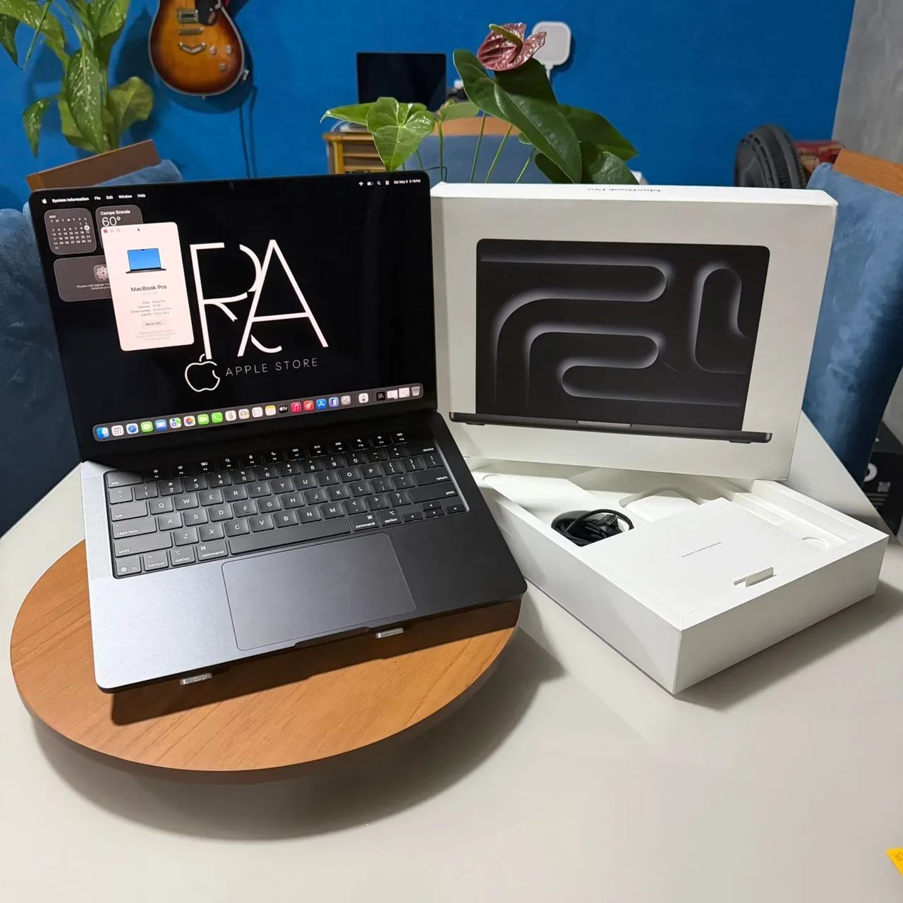 MacBook Pro M5 14 inch 16gb ram 512gb ssd impecável - Notebooks