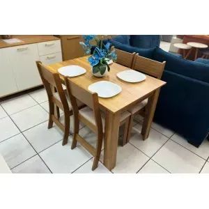 Mesa de Jantar Palace com Cadeiras Brisa Bronze  (Em Estoque) - Foto 4