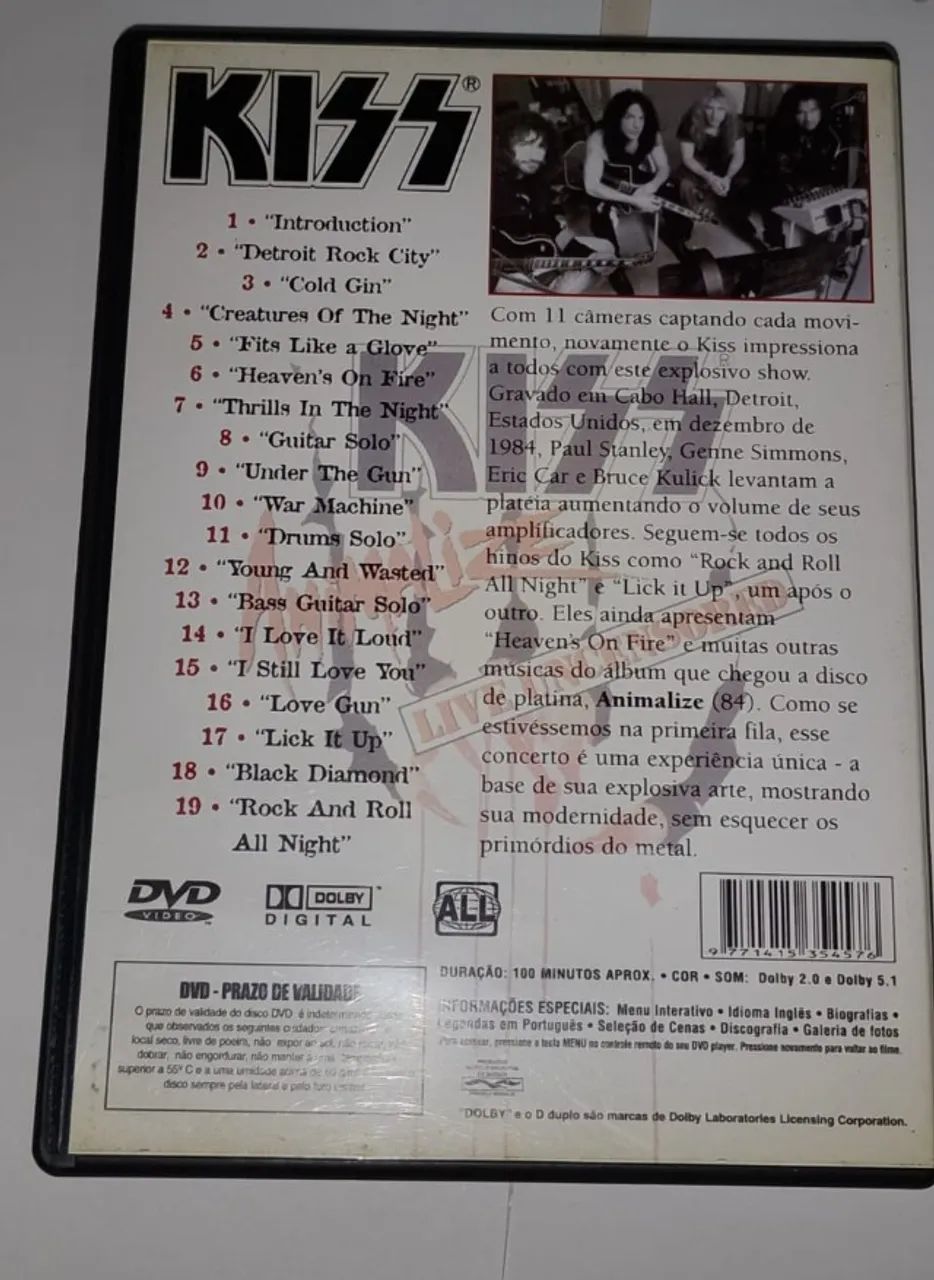 CD Kiss - Animalize Live Uncensored - Foto 4