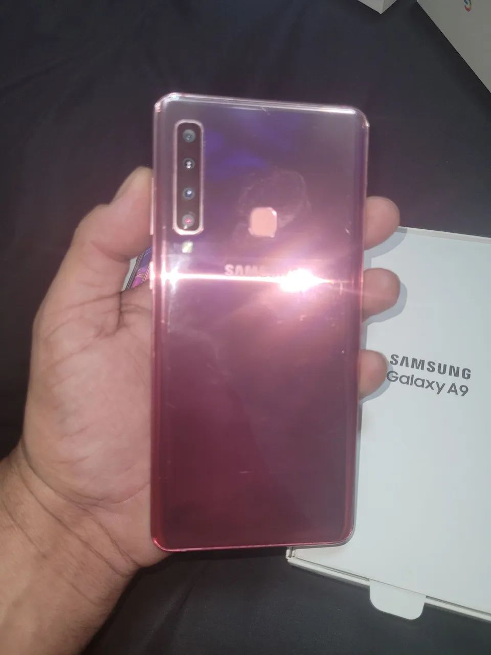 Celular sansung A9 128GB 6GB Rosa - Foto 3