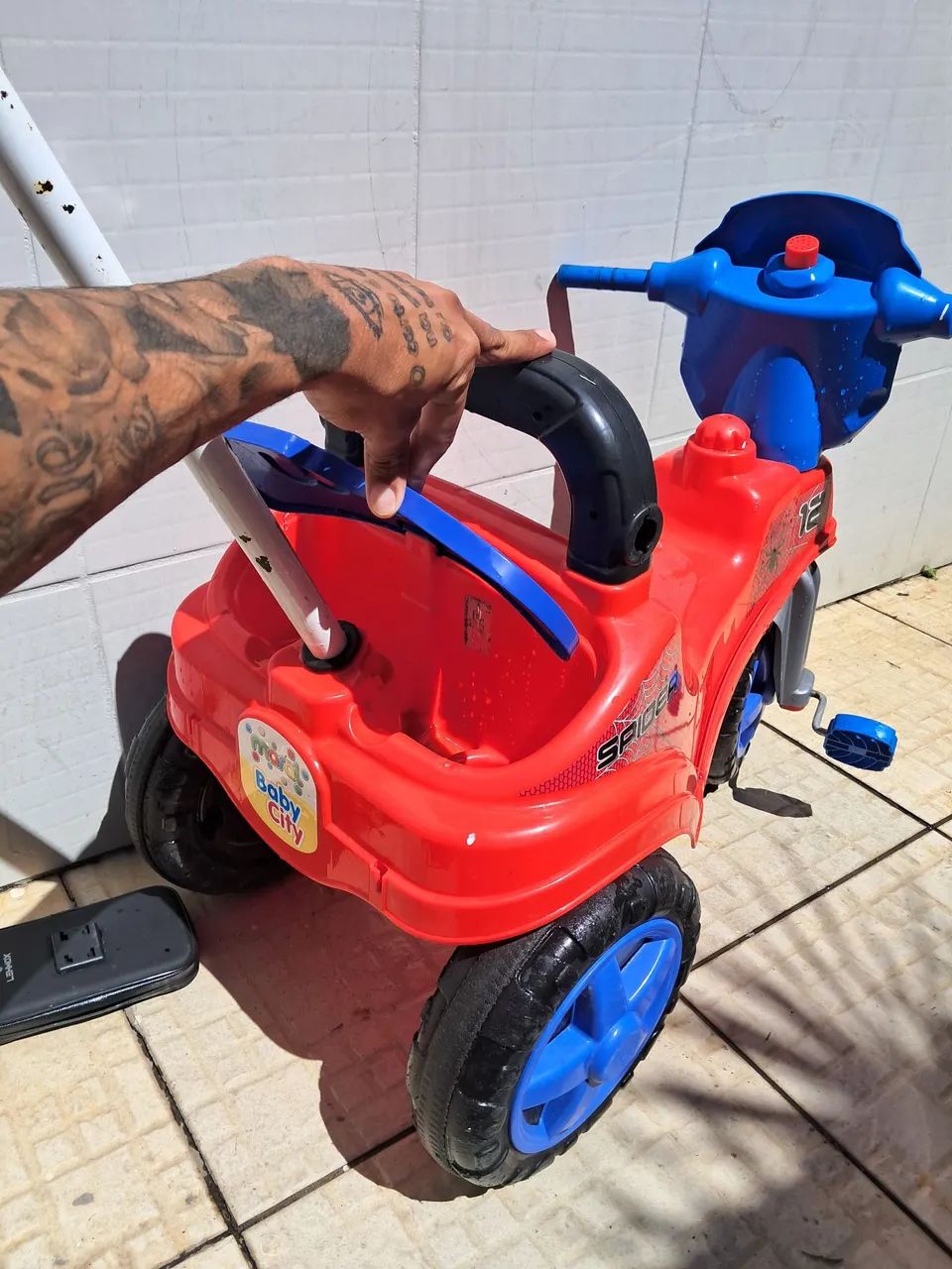 Velotrol infantil ( triciclo,  carrinho de passeio ) - Foto 4