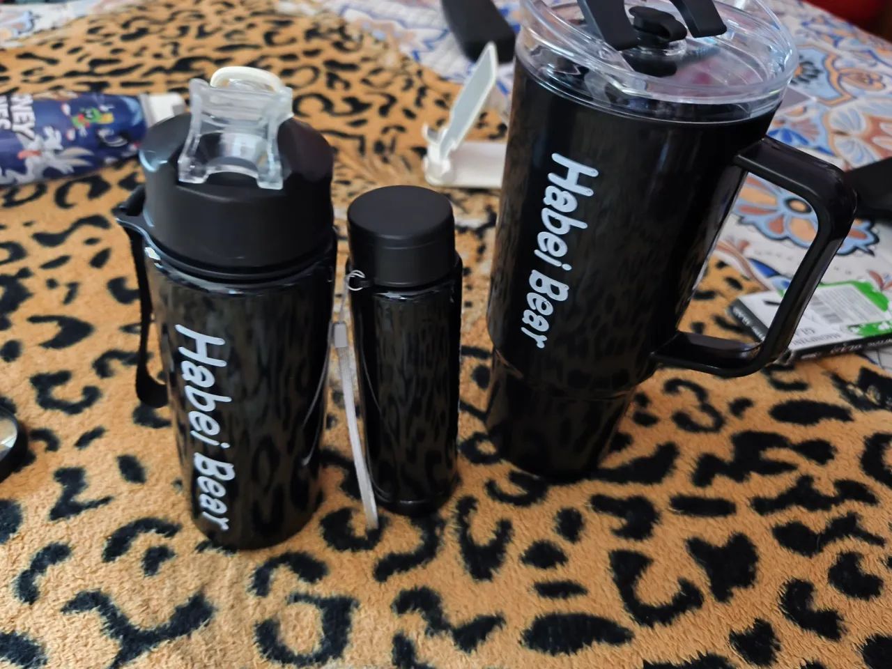 Kit garrafa para água 