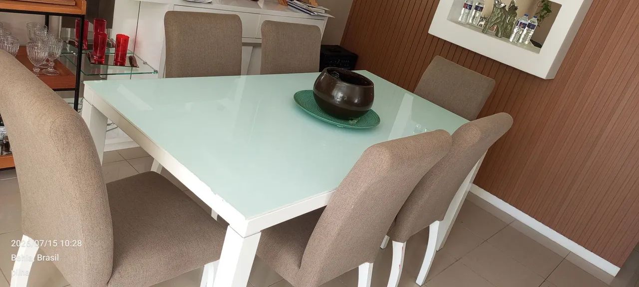 Vendo Mesa com 6 Cadeiras.  - Foto 2