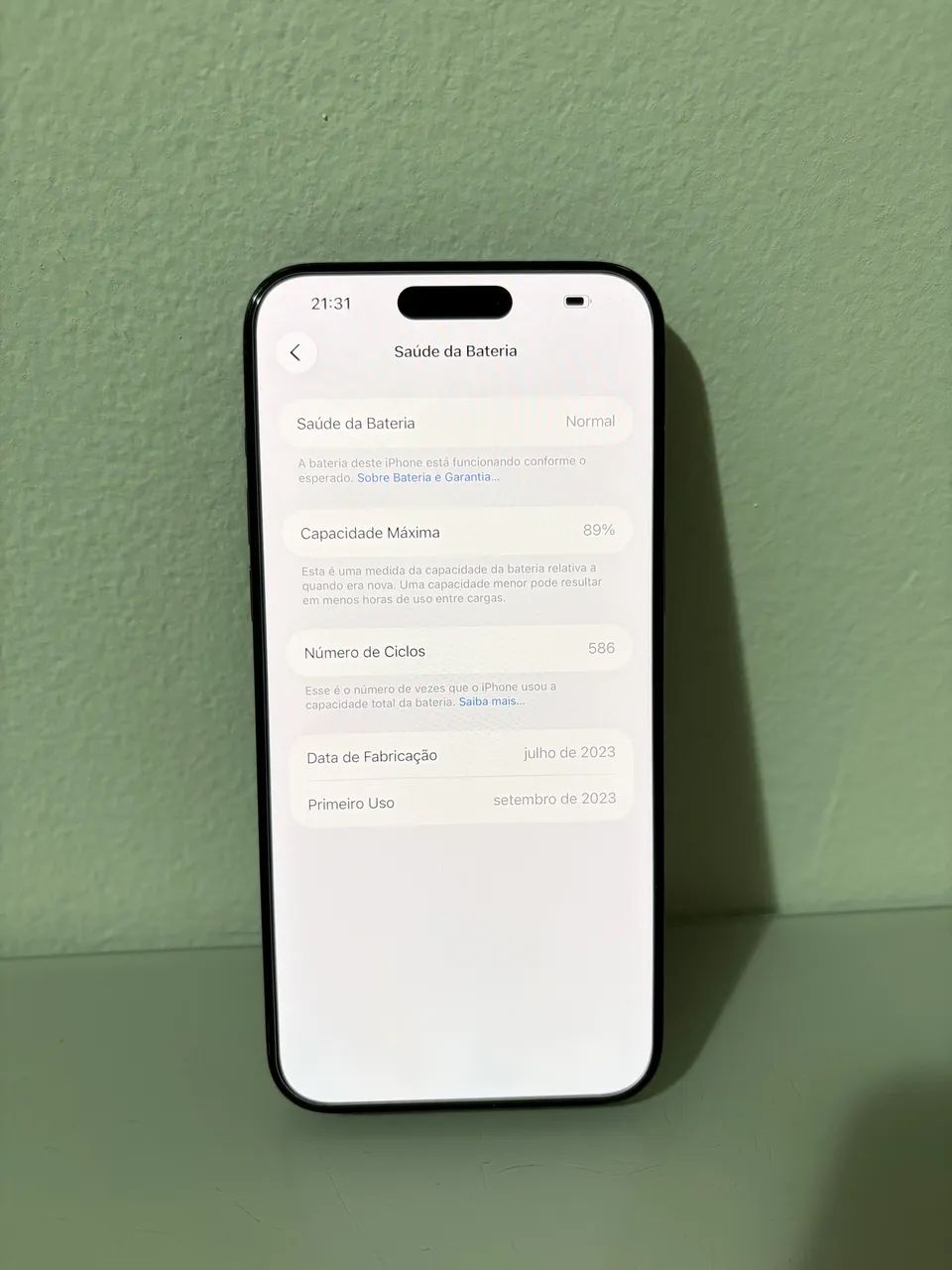 iPhone 15 pro max todo original 89% - Foto 5