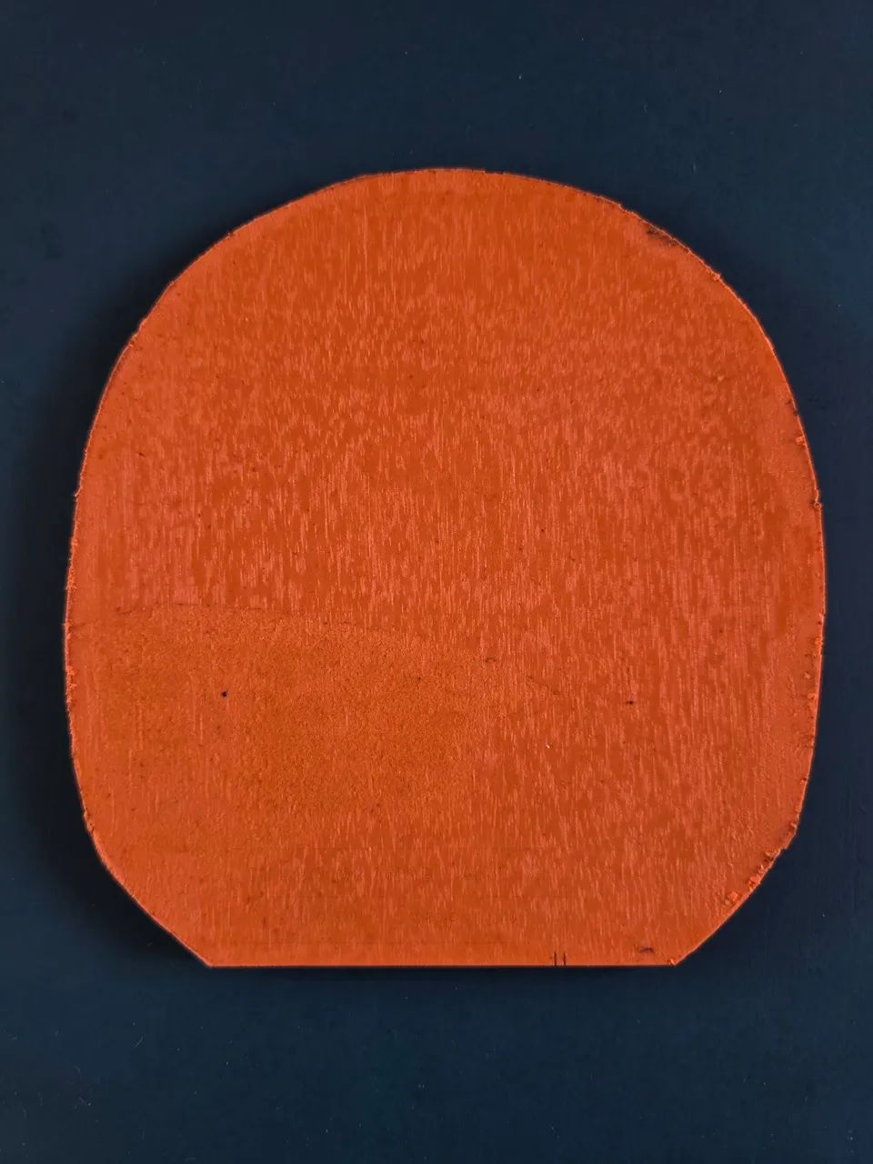 Borracha de tênis de mesa Nittaku Hurricane Pro III Turbo Orange (2.0 preta) - Foto 4