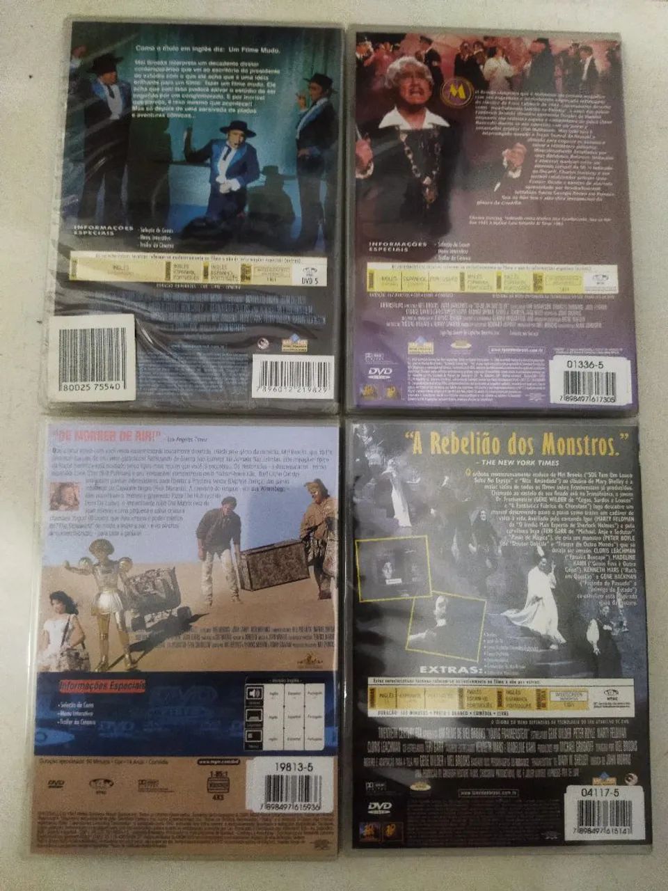 Dvds Coleção Mel Brooks - 4 Filmes - Foto 2