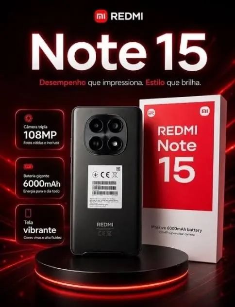 Redmi Note 15 256GB 8GB NOVO - Foto 4