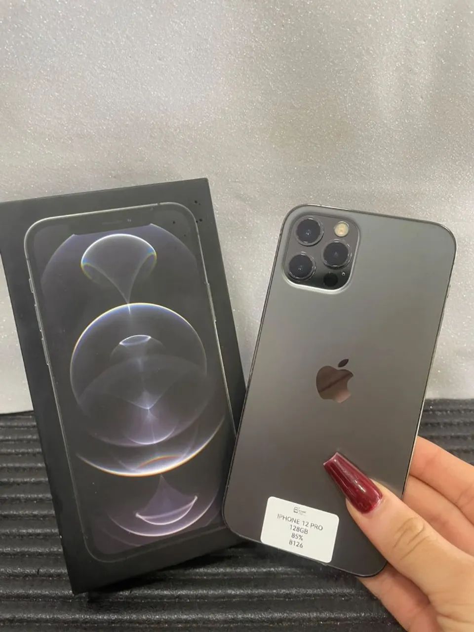 iPhone12 Pro 128GB グラファイト IPHONE 12 PRO GRAFIT 128GB - Celulares e Smartphones - Taguatinga