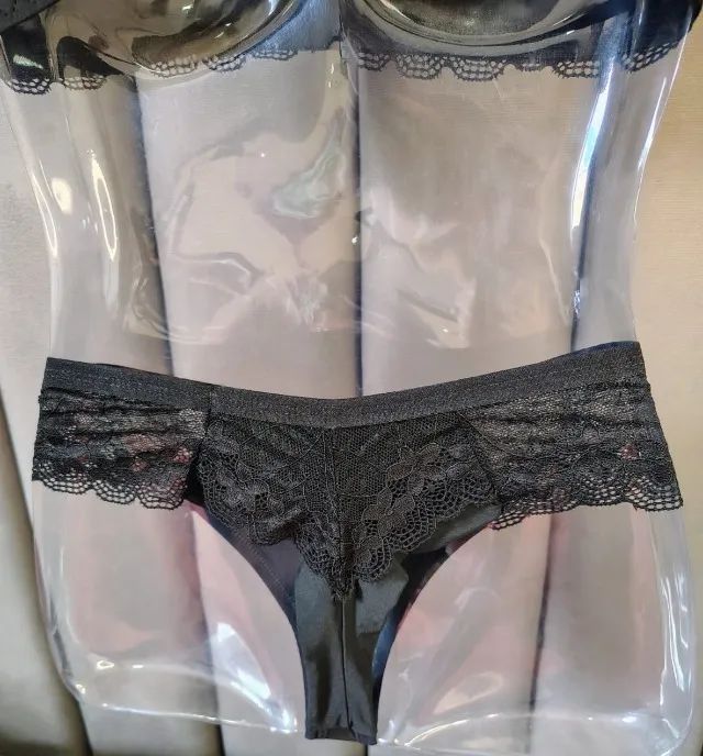 Conjunto Renda Preto - Foto 2