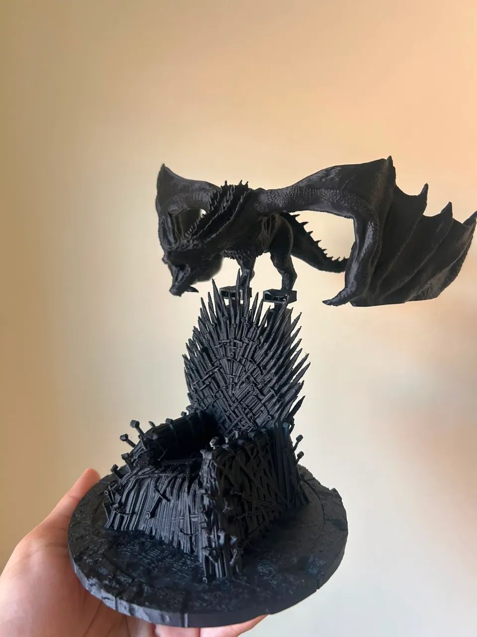 Impressão 3D - Trono de Ferro - Game Off Trones 