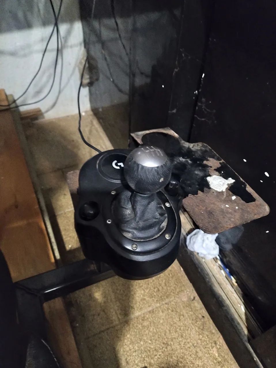 Vendo volante g29 completo muito Bom!! - Foto 4