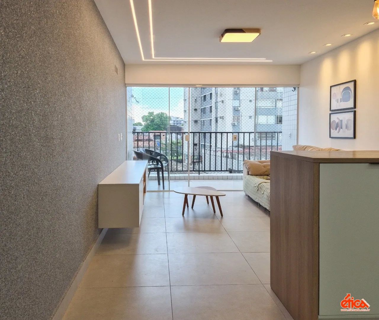 Ed. 17 Cinco Zero - Apartamento Mobiliado com 03 Quartos sendo 01 Suíte, 1 Vaga - Cod. 113 - Foto 2