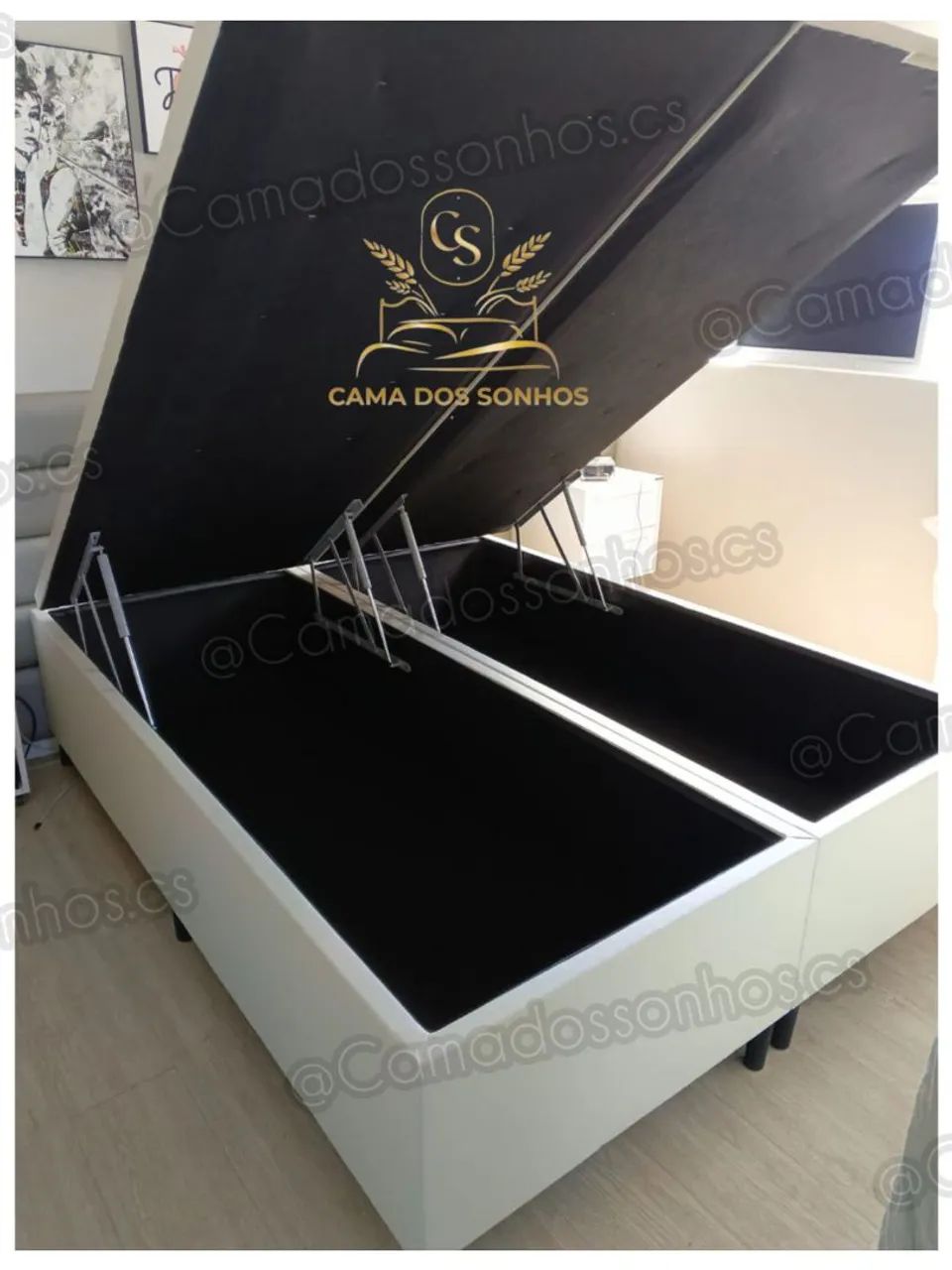 Cama baú King size  - Foto 3