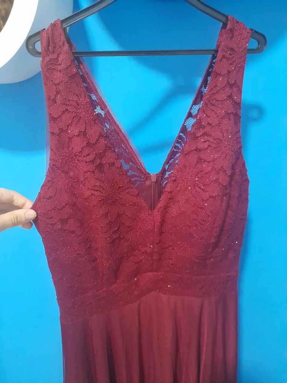 Vestido de festa - marsala  - Foto 5