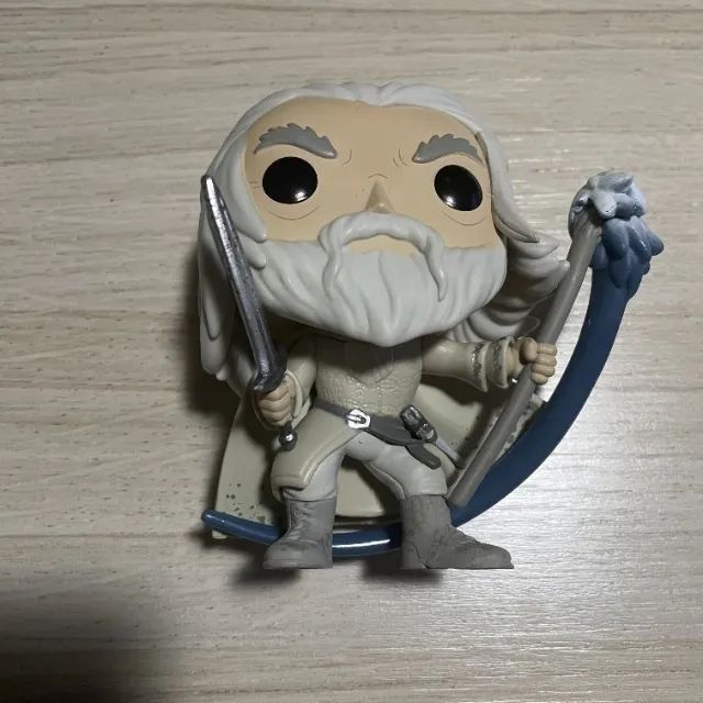 Funko pop Gandalf, o Branco - Senhor dos Aneis #1203 - SEM CAIXA - Foto 2