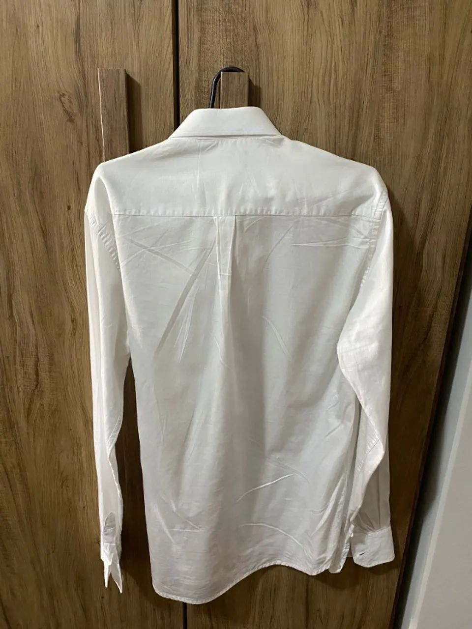 Camisa Social Masculina M - Foto 2