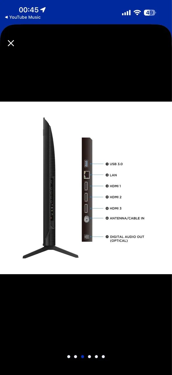 Smart Tv 50 TCL Nova - Foto 3