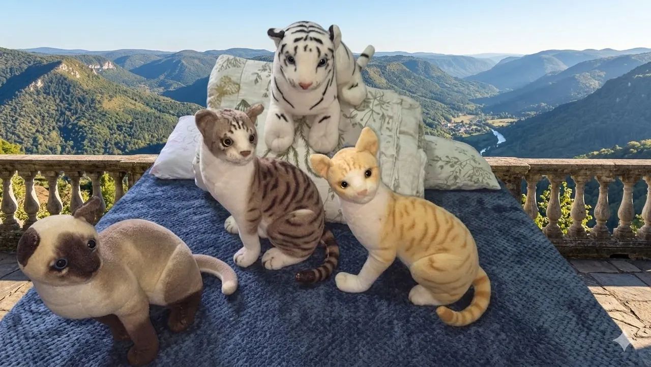 URSO GATO REALISTA