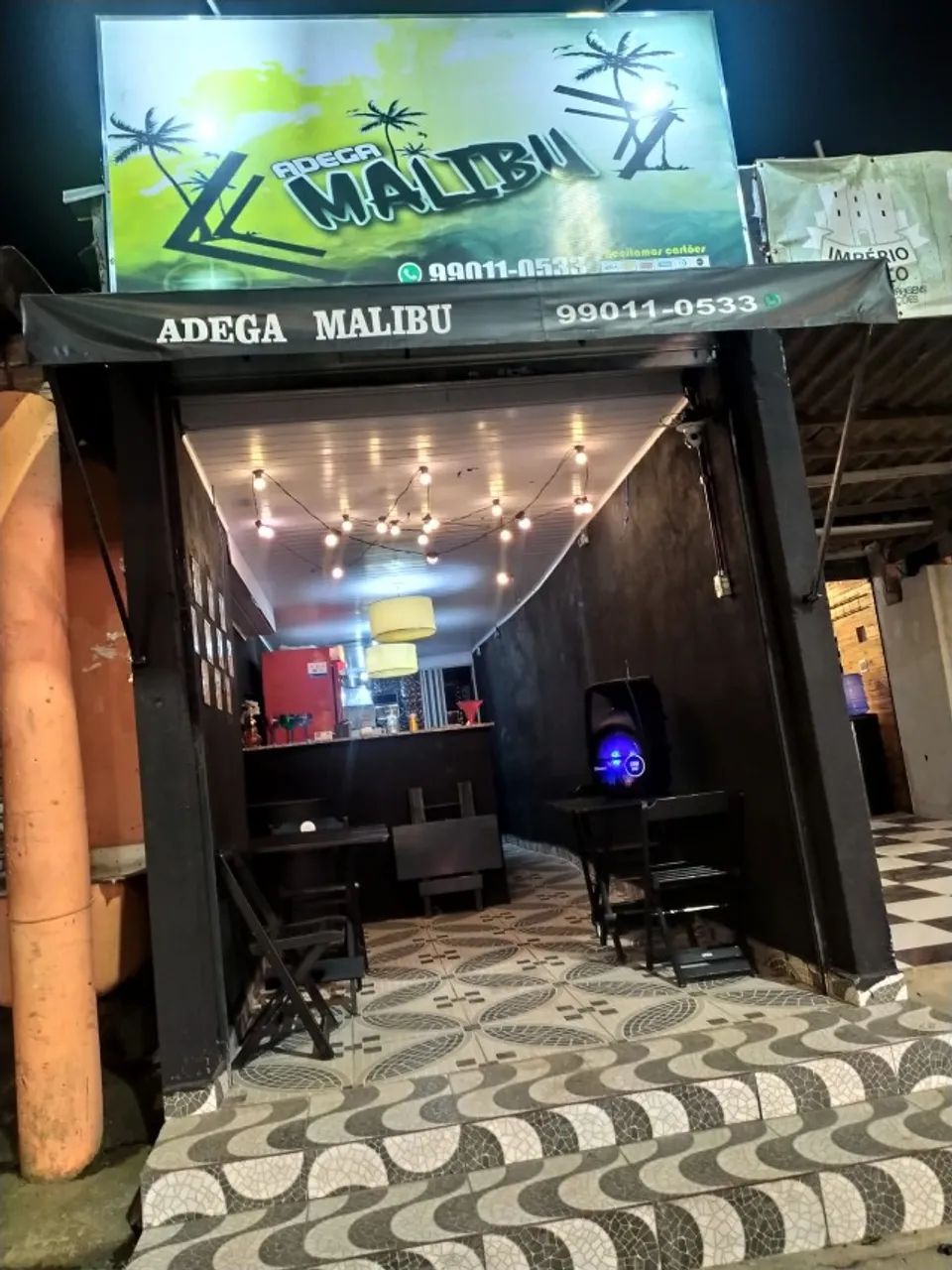 Placa e Toldo Retrátil