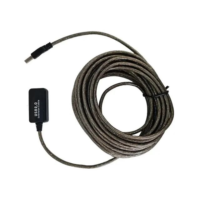 Cabo Extensor Usb M/F 2.0 Blindado 10M - Foto 4