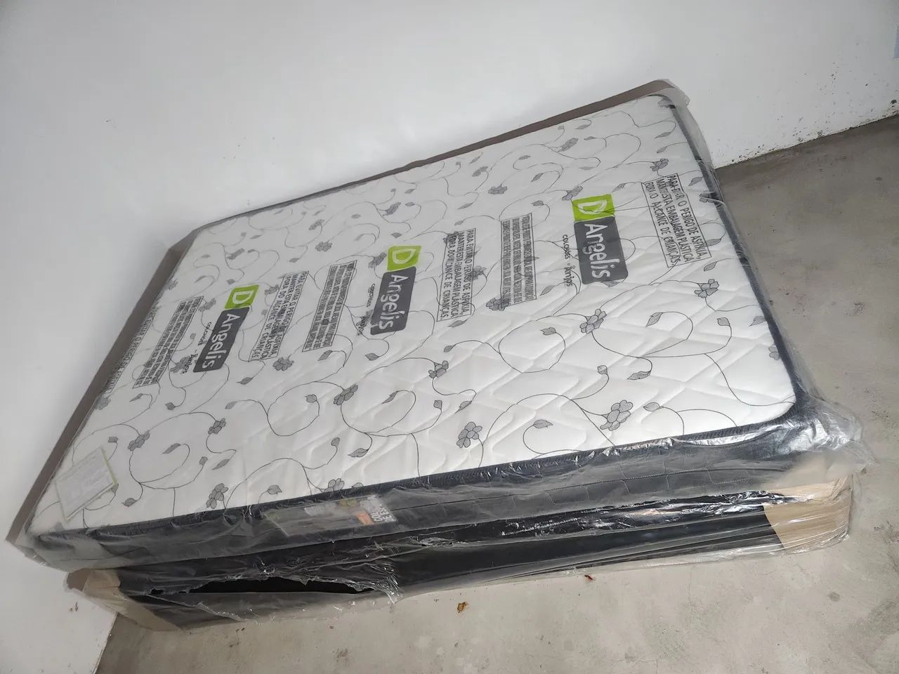 COLCH ÃO + BOX, NUNCA USADOS! - Foto 2