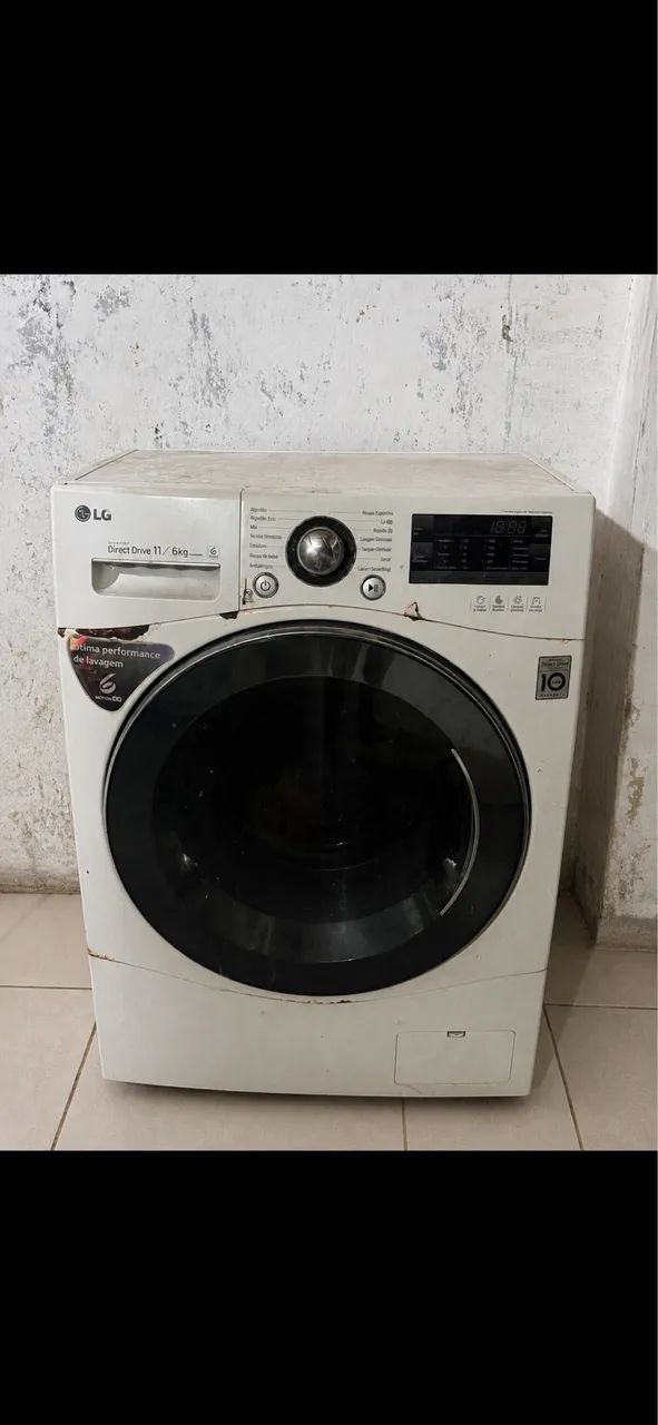 máquina de lavar e secar 