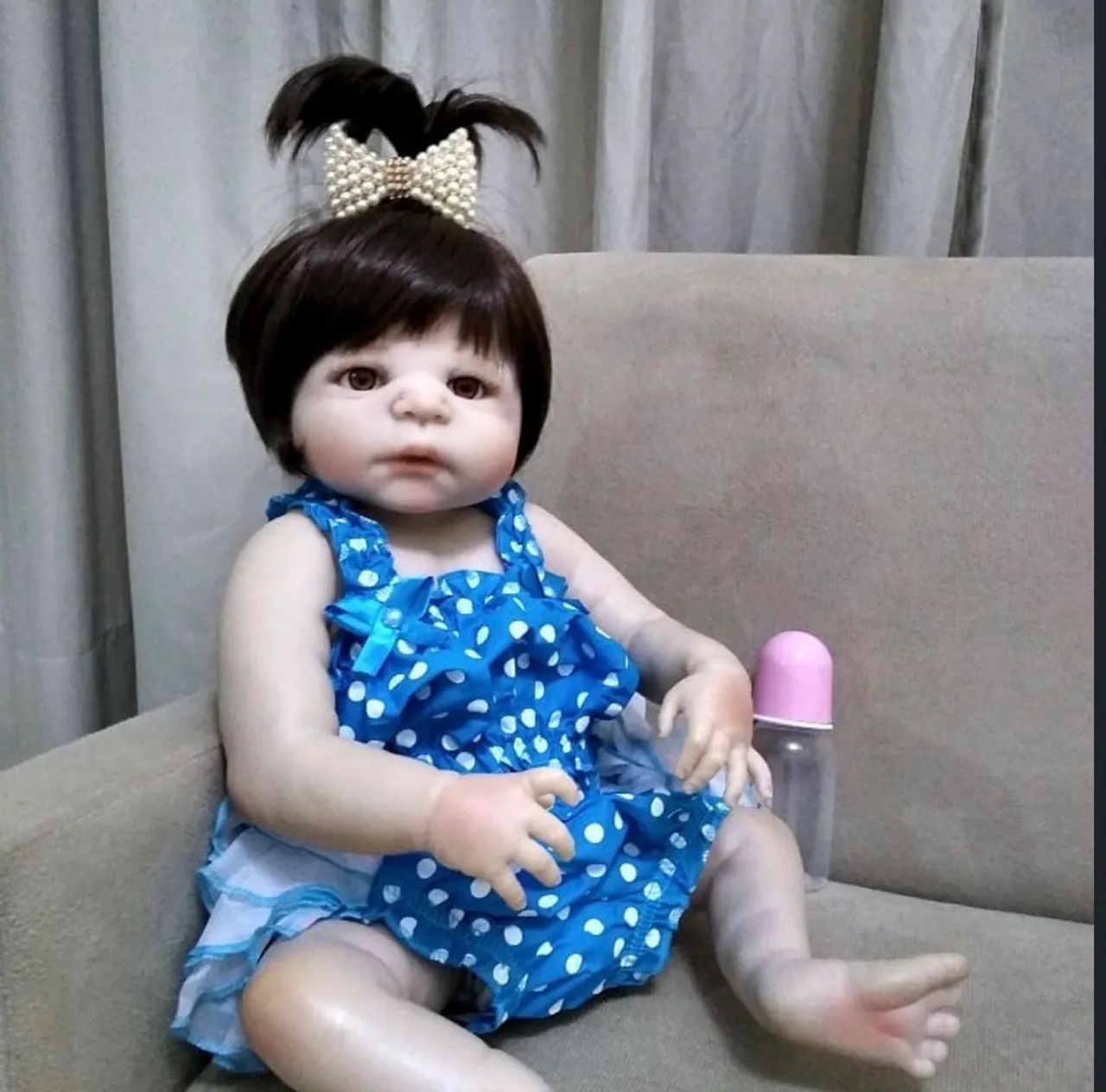 Boneca bebê reborn  - Foto 2