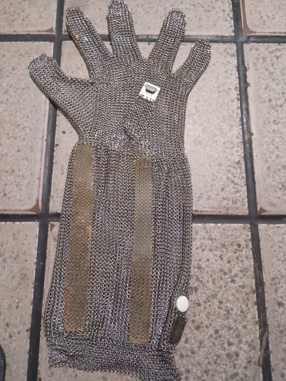 Luva de aço 